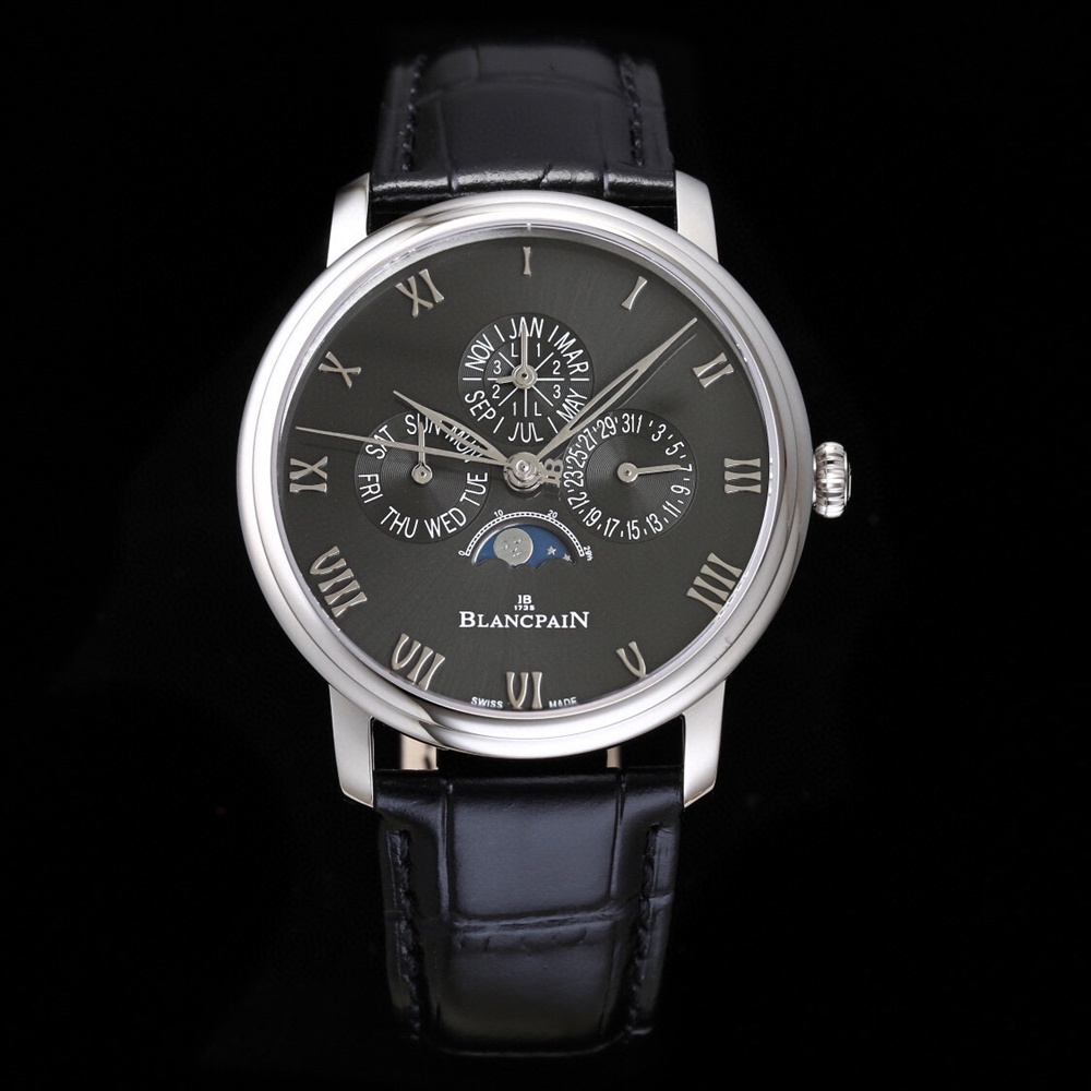 [블랑팡] Blancpain 4286P-3442A-55B Le Brush Perpetual Calendar Split Seconds PT LTD Automatic - 블랑팡 르 브라쉬 42mm