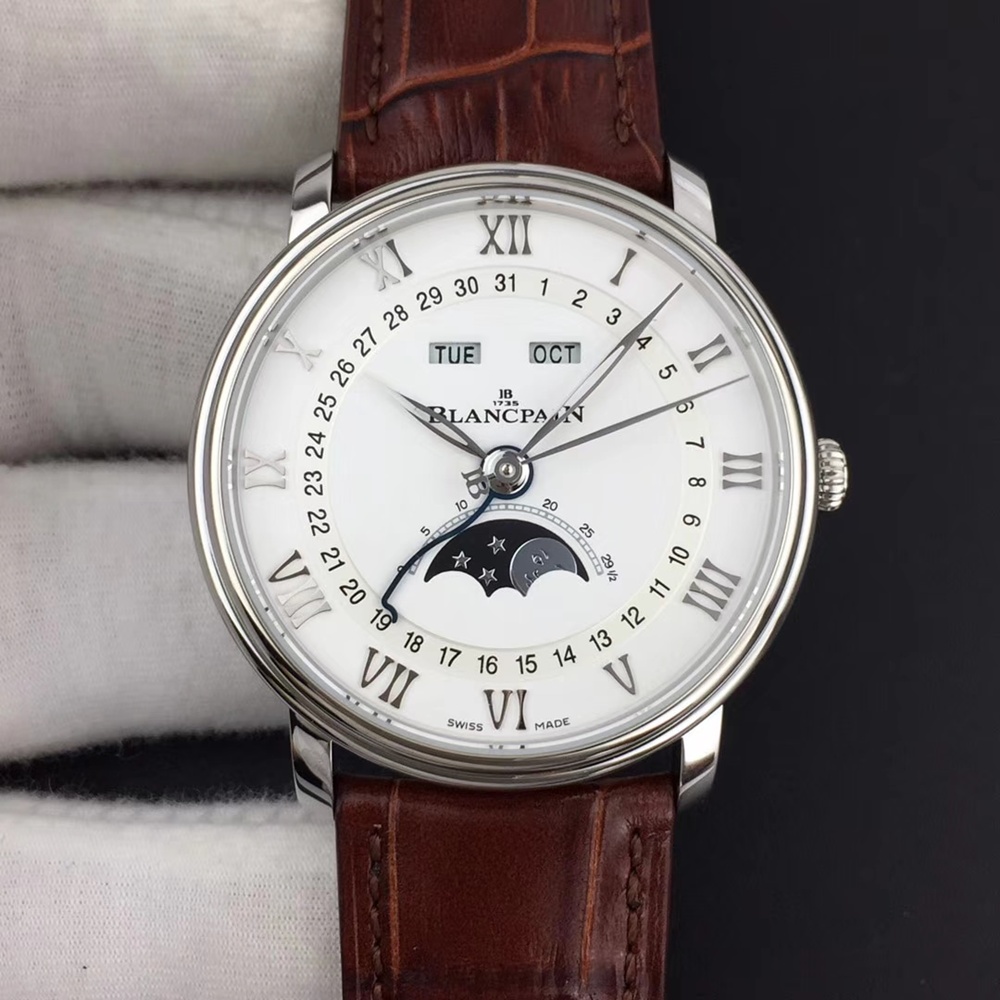 [블랑팡] 빌레레 콴티엠 콩플레 Blancpain Villeret Quantième Complet 40mm