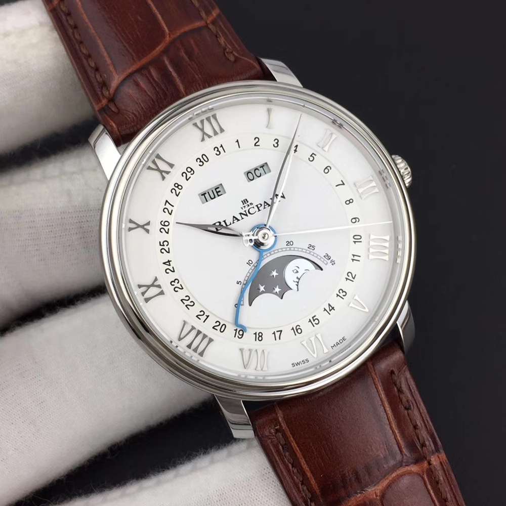 [블랑팡] 빌레레 콴티엠 콩플레 Blancpain Villeret Quantième Complet 40mm