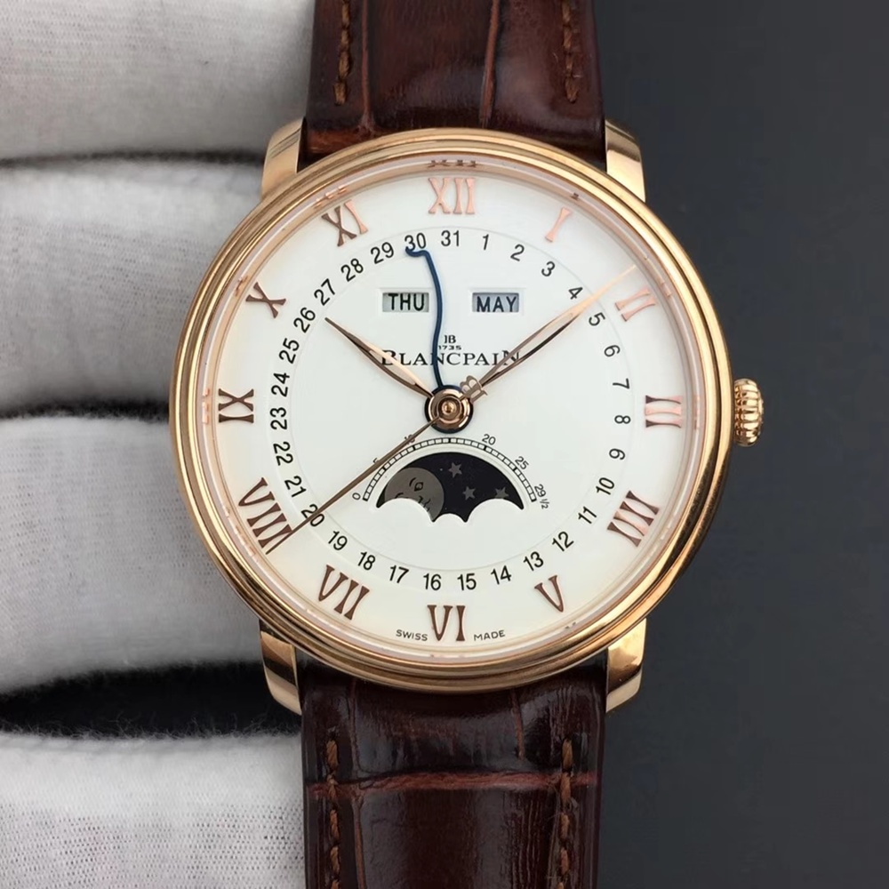 [블랑팡] 빌레레 콴티엠 콩플레 Blancpain Villeret Quantième Complet 40mm