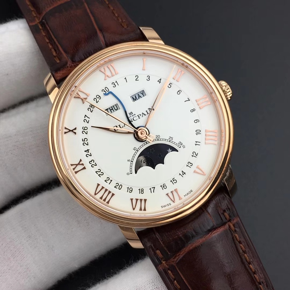 [블랑팡] 빌레레 콴티엠 콩플레 Blancpain Villeret Quantième Complet 40mm