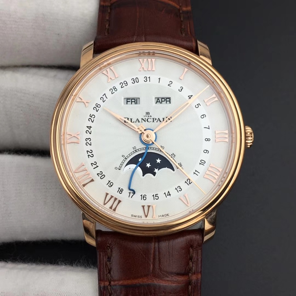 [블랑팡] 빌레레 콴티엠 콩플레 Blancpain Villeret Quantième Complet 40mm