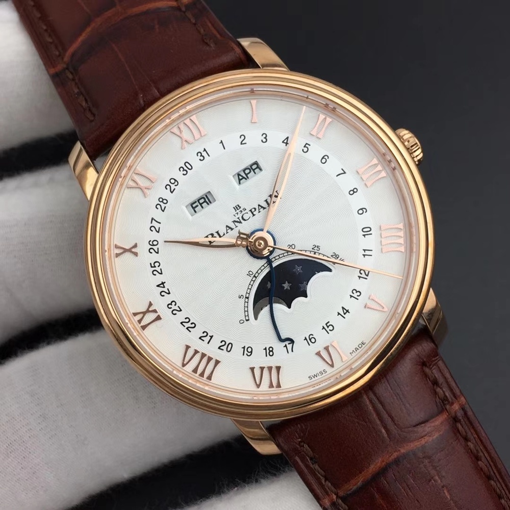 [블랑팡] 빌레레 콴티엠 콩플레 Blancpain Villeret Quantième Complet 40mm