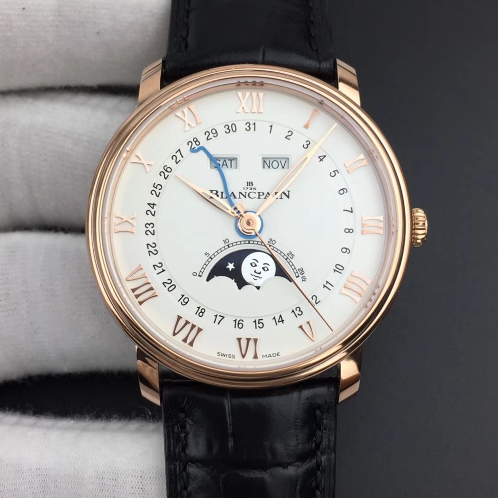 [블랑팡] 빌레레 콴티엠 콩플레 Blancpain Villeret Quantième Complet 40mm