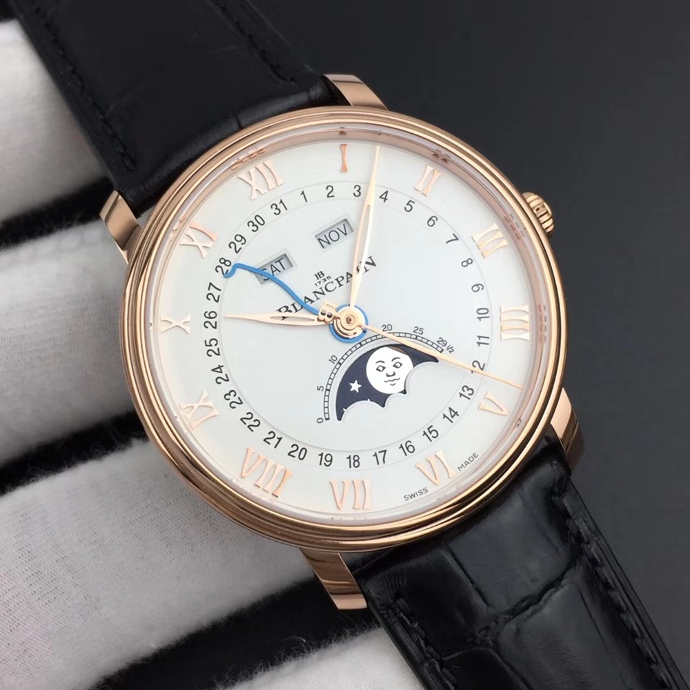 [블랑팡] 빌레레 콴티엠 콩플레 Blancpain Villeret Quantième Complet 40mm