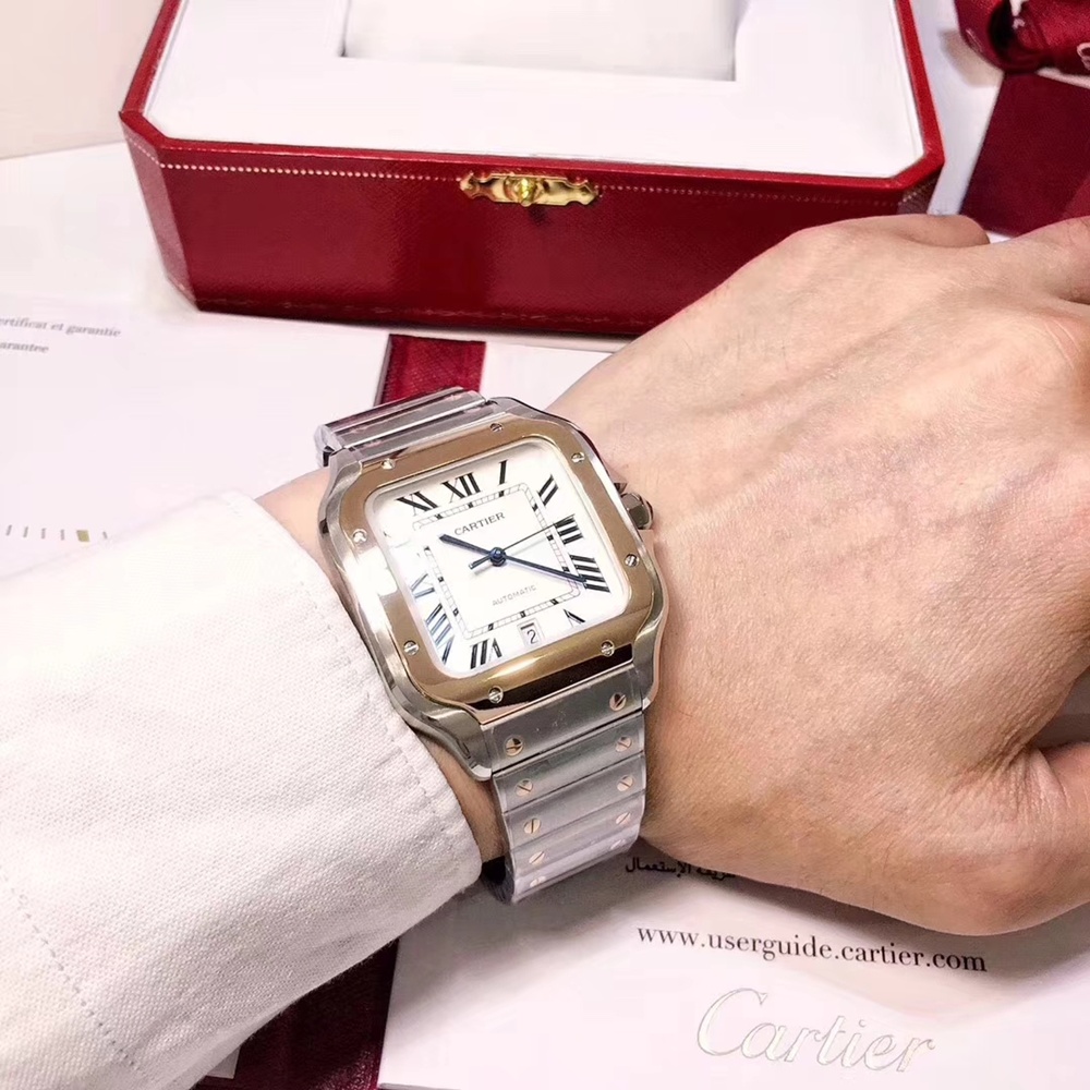 [까르띠에] 까르띠에 산토스 – Santos De Cartier Santos 38/41/44 mm