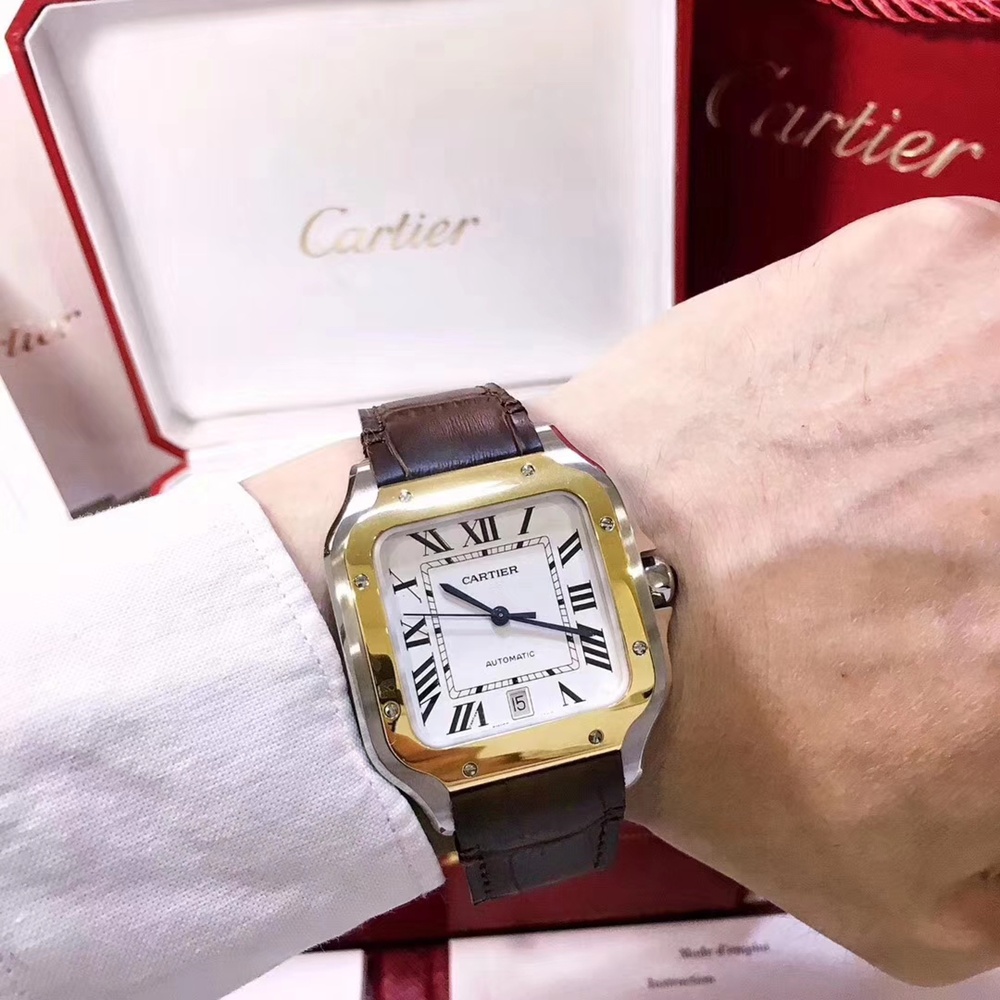 [까르띠에] 까르띠에 산토스 – Santos De Cartier Santos 38/41/44 mm