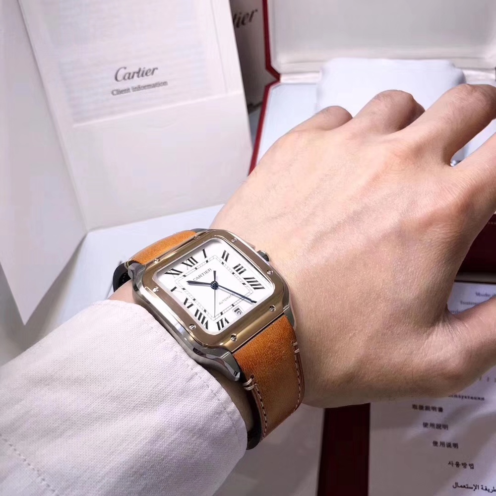 [까르띠에] 까르띠에 산토스 – Santos De Cartier Santos 38/41/44 mm