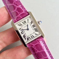 [까르띠에] 악어가죽밴드  탱크 솔로 루이 머스트 까르띠에 Cartier Tank Series 24/27/31mm