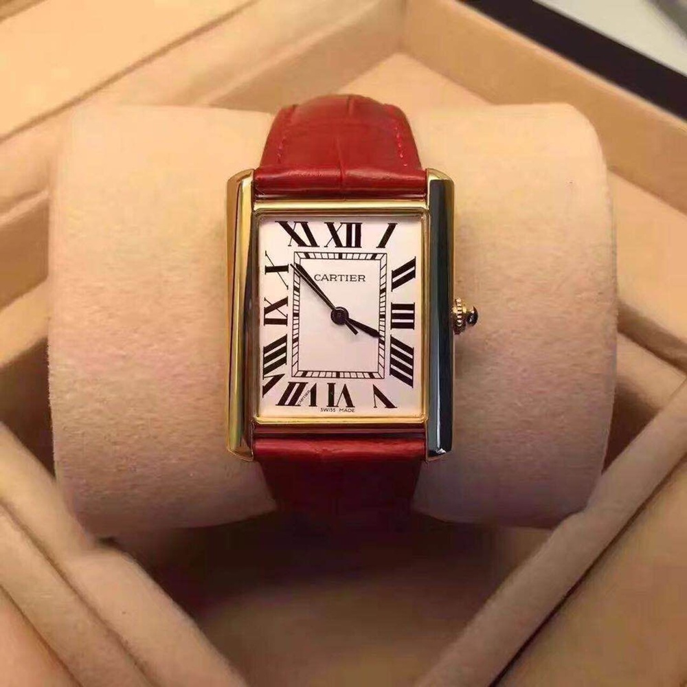 [까르띠에] 탱크 솔로 루이 머스트 까르띠에 Cartier Tank Series 24/27/31mm