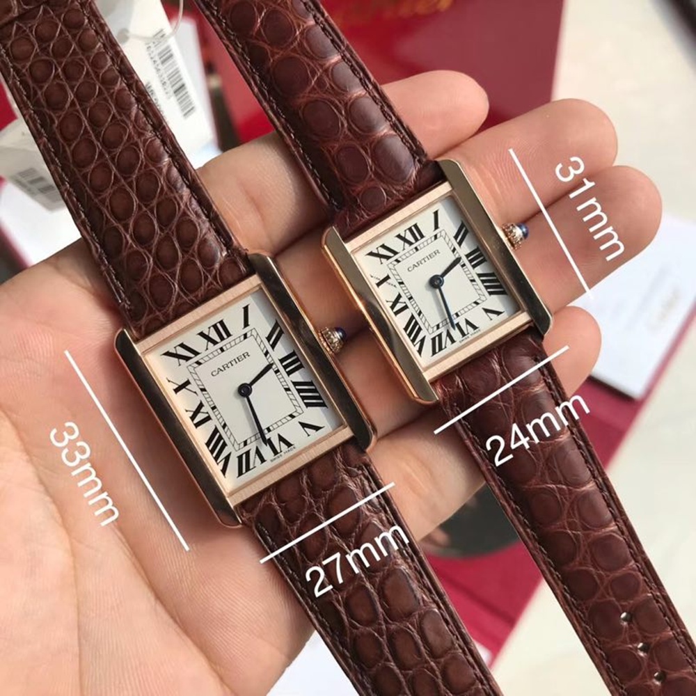 [까르띠에] 탱크 솔로 루이 머스트 까르띠에 Cartier Tank Series 24/27/31mm