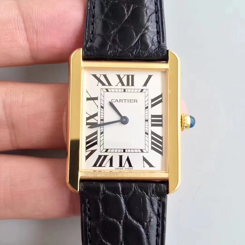 [까르띠에] 탱크 솔로 루이 머스트 까르띠에 Cartier Tank Series 24/27/31mm