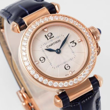 [까르띠에] Cartier Pasha de Cartier 파샤 드 까르띠에 워치  W2PA0007 쿼츠 35mm