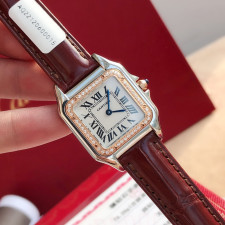 [까르띠에] Cartier 까르띠에 팬더 스몰 미듐 Stainless Steel Panthère de Watch 15099763 쿼츠 22/27/31mm