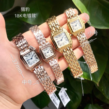 [까르띠에] Cartier 까르띠에 팬더 스몰 미듐 Stainless Steel Panthère de Watch 15099763 쿼츠 22/27/31mm