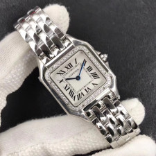 [까르띠에] Cartier 까르띠에 팬더 스몰 미듐 Stainless Steel Panthère de Watch 15099763 쿼츠 22/27/31mm