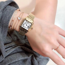 [까르띠에] 7종 Cartier 까르띠에 팬더 스몰 미듐 Stainless Steel Panthère de Watch 15099763 쿼츠 22/27/31mm