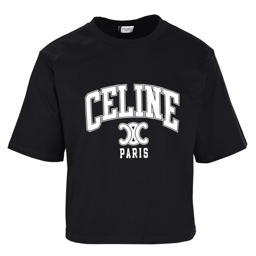 [셀린느] 루즈 코튼 저지 티셔츠