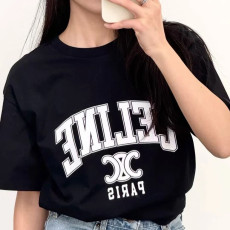 [셀린느] 루즈 코튼 저지 티셔츠