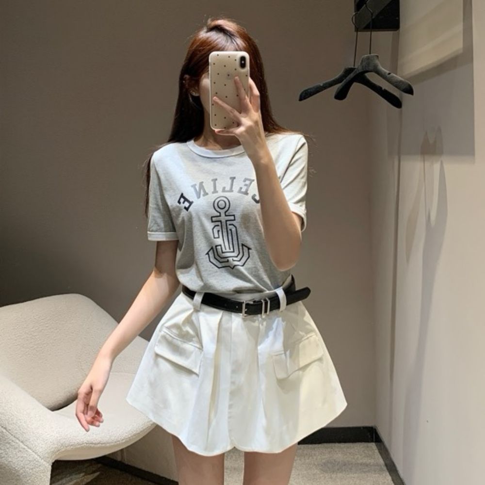 [셀린느] 앵커 70's 코튼 저지 티셔츠