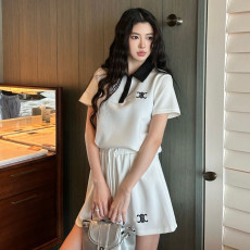 [셀린느] 트리옹프 자수 셋업수트