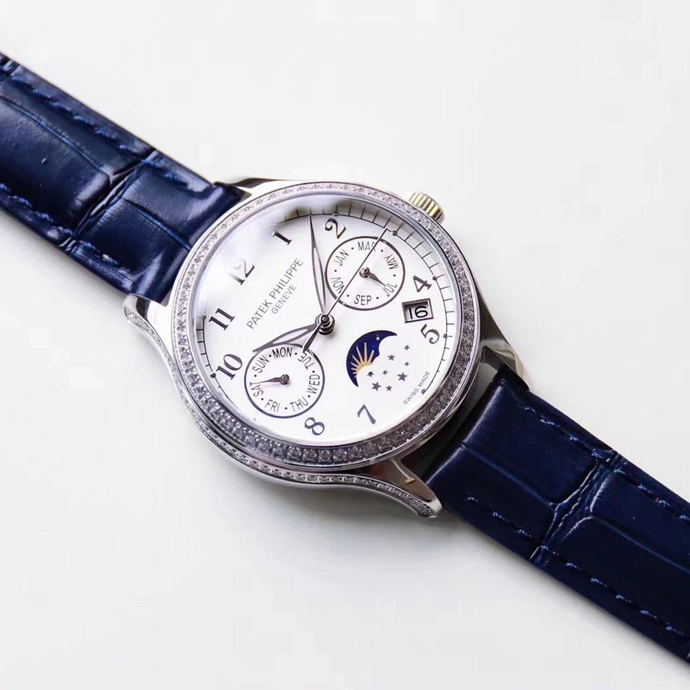 [파텍필립] 퍼페츄얼 캘린더 크로노그래프 5204R-001 Grand Complications Chronograph Perpetual Calendar 40mm