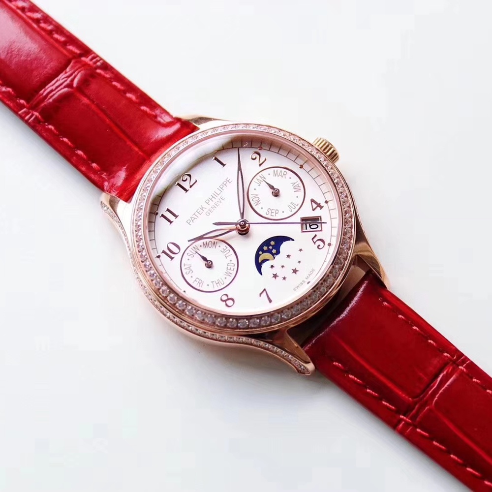 [파텍필립] 퍼페츄얼 캘린더 크로노그래프 5204R-001 Grand Complications Chronograph Perpetual Calendar 40mm