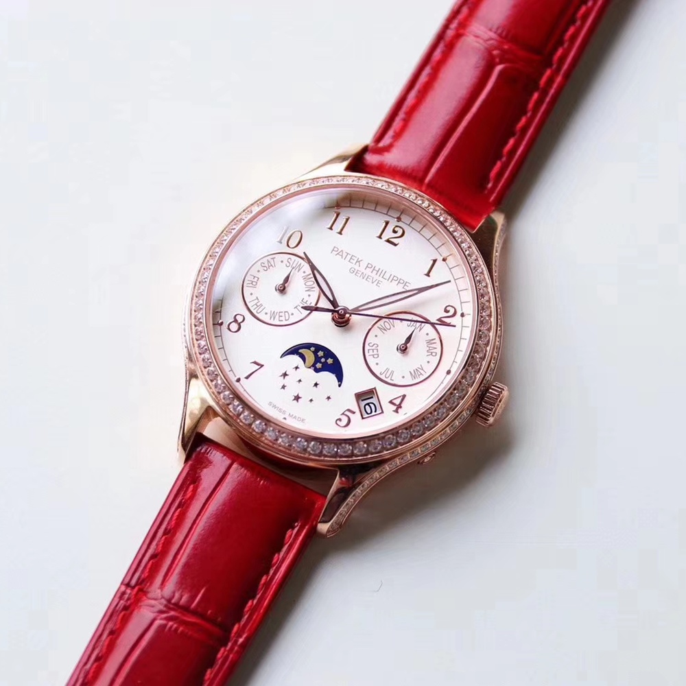 [파텍필립] 퍼페츄얼 캘린더 크로노그래프 5204R-001 Grand Complications Chronograph Perpetual Calendar 40mm