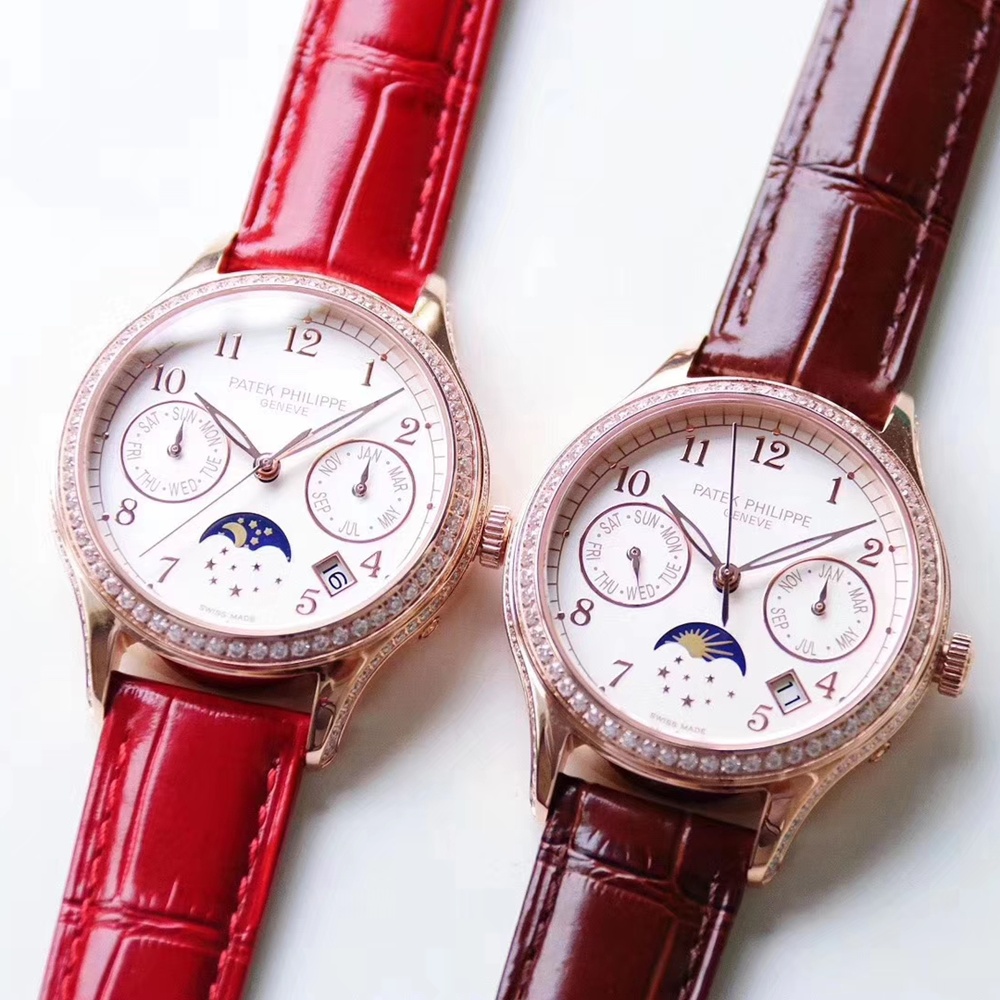 [파텍필립] 퍼페츄얼 캘린더 크로노그래프 5204R-001 Grand Complications Chronograph Perpetual Calendar 40mm