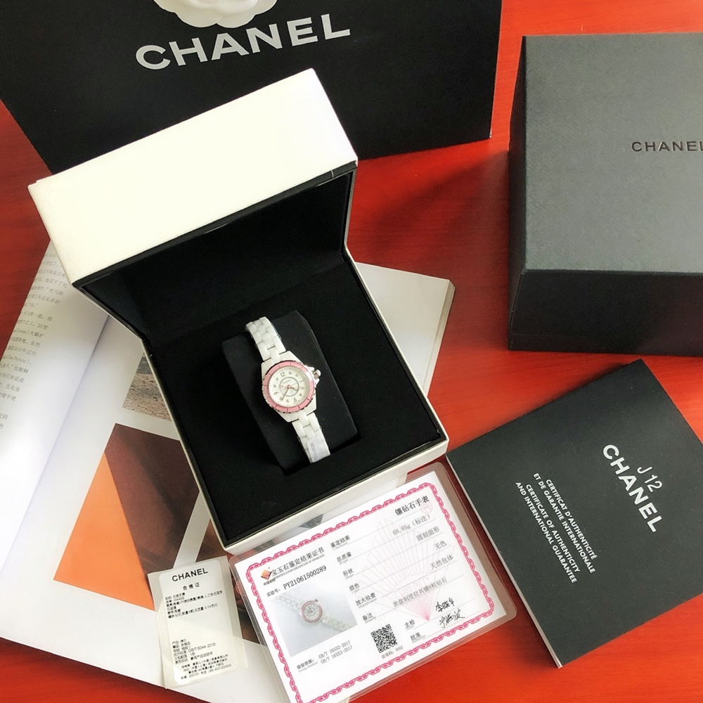 [샤넬] Chanel J12 Quartz Automatic Calibre - 샤넬 J12 세라믹 33/38/41mm