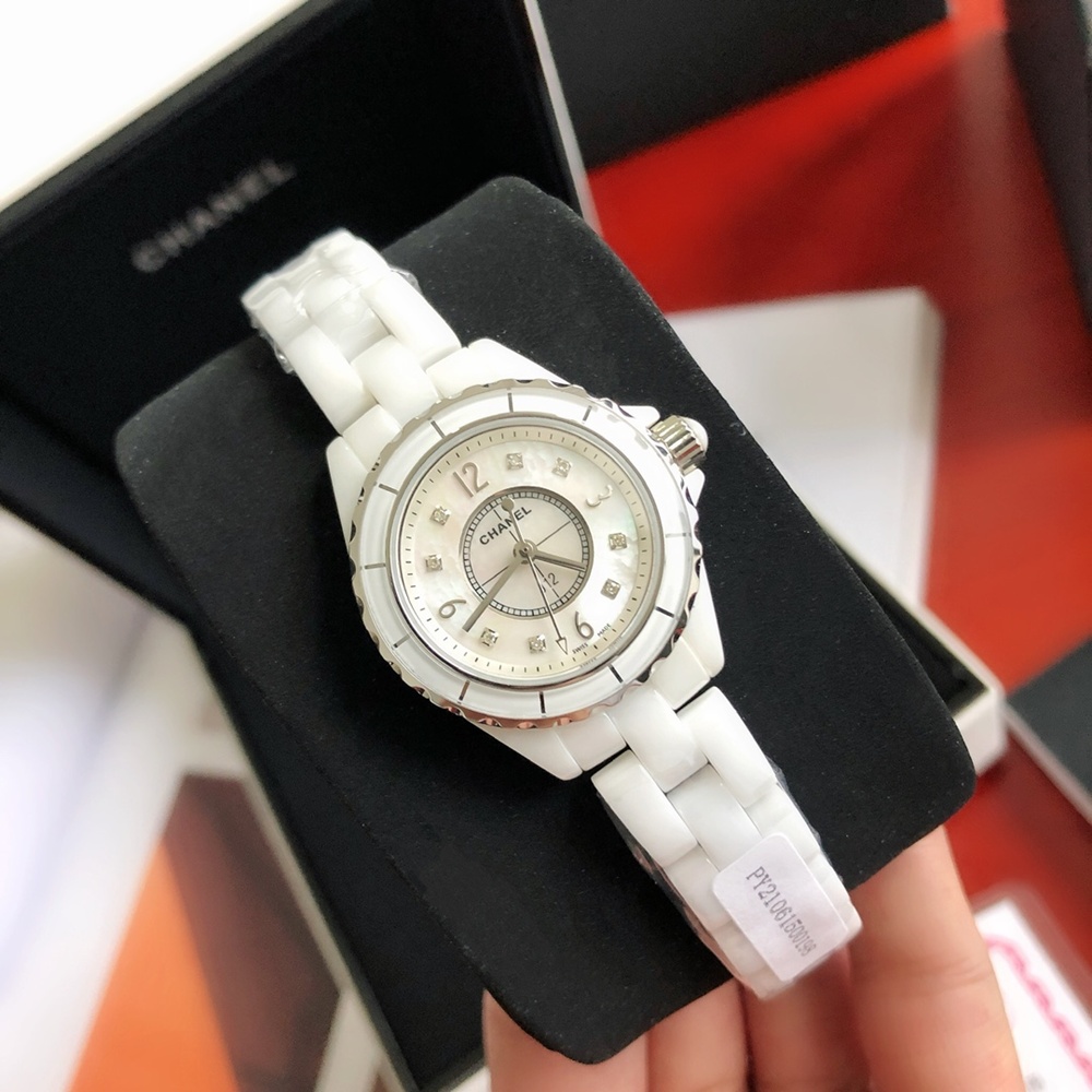 [샤넬] Chanel J12 Quartz Automatic Calibre - 샤넬 J12 세라믹 33/38/41mm