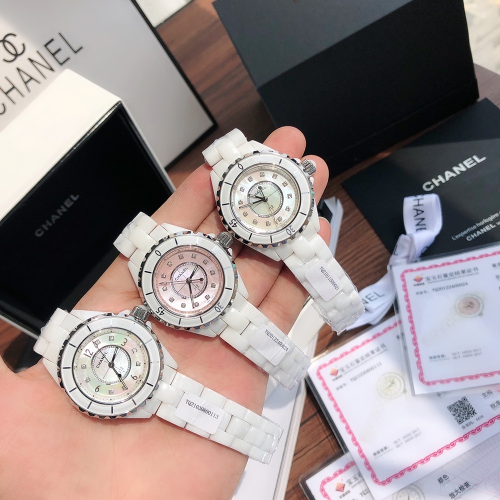[샤넬] Chanel J12 Quartz Automatic Calibre - 샤넬 J12 세라믹 33/38/41mm
