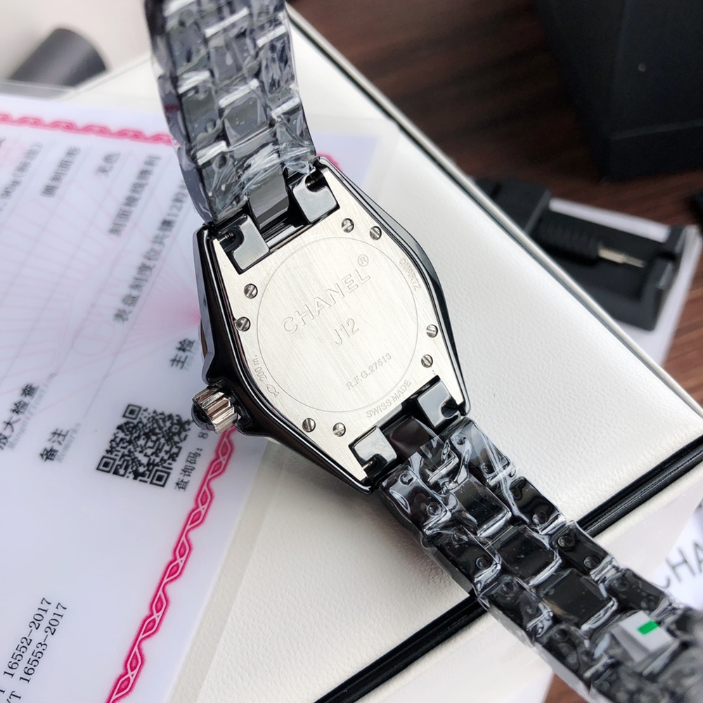 [샤넬] Chanel J12 Quartz Automatic Calibre - 샤넬 J12 세라믹 33/38/41mm
