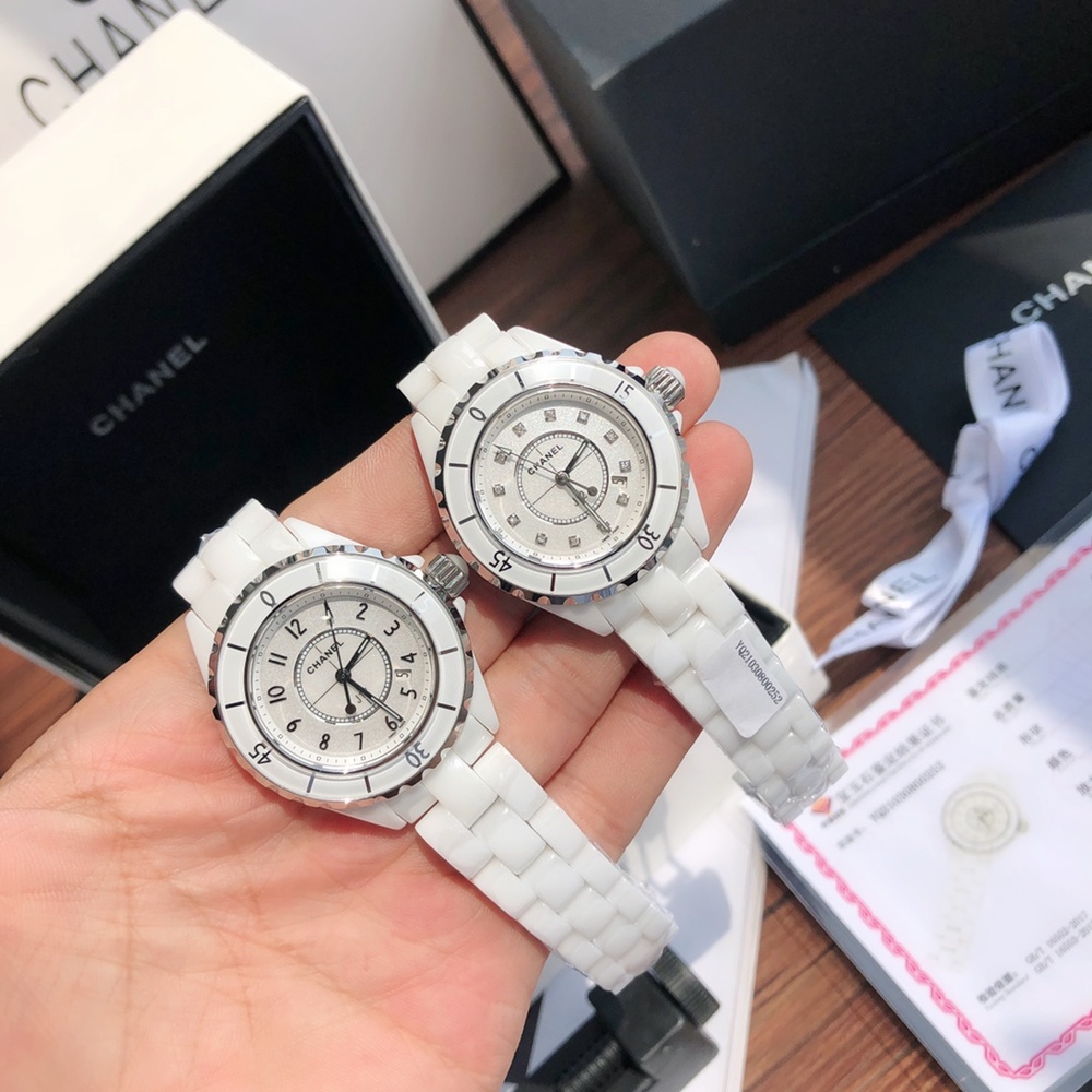 [샤넬] Chanel J12 Quartz Automatic Calibre - 샤넬 J12 세라믹 33/38/41mm