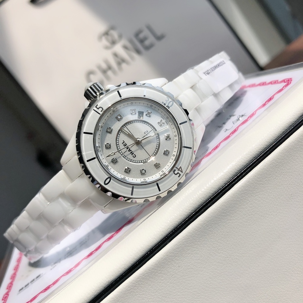 [샤넬] Chanel J12 Quartz Automatic Calibre - 샤넬 J12 세라믹 33/38/41mm