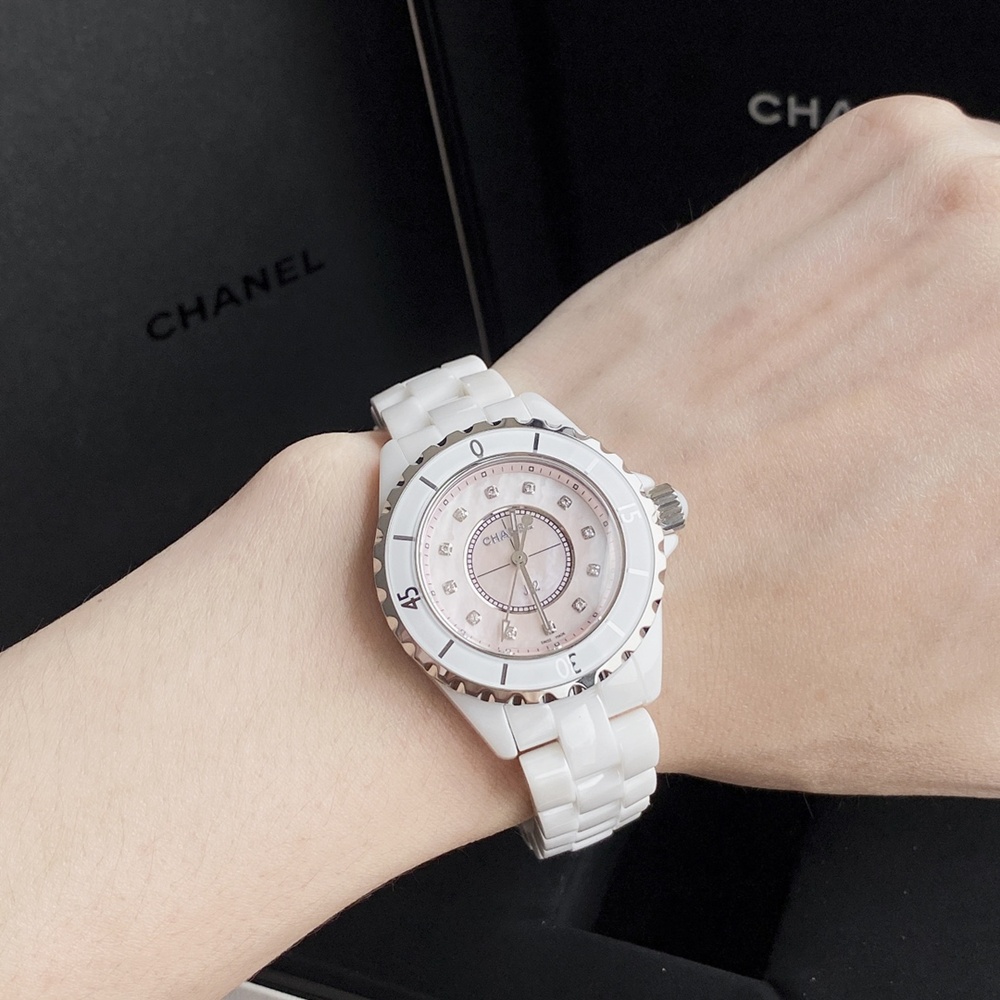[샤넬] Chanel J12 Quartz Automatic Calibre - 샤넬 J12 세라믹 33/38/41mm