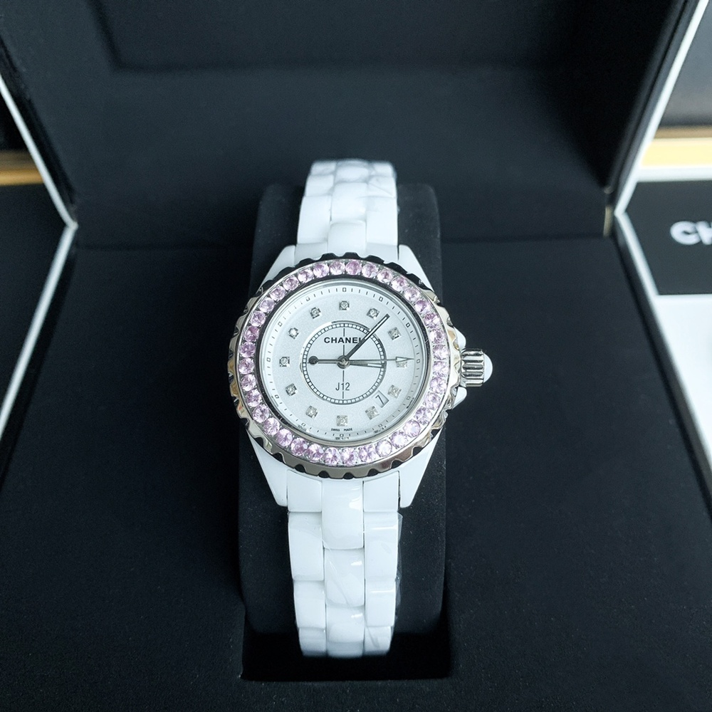 [샤넬] Chanel J12 Quartz Automatic Calibre - 샤넬 J12 세라믹 33/38/41mm
