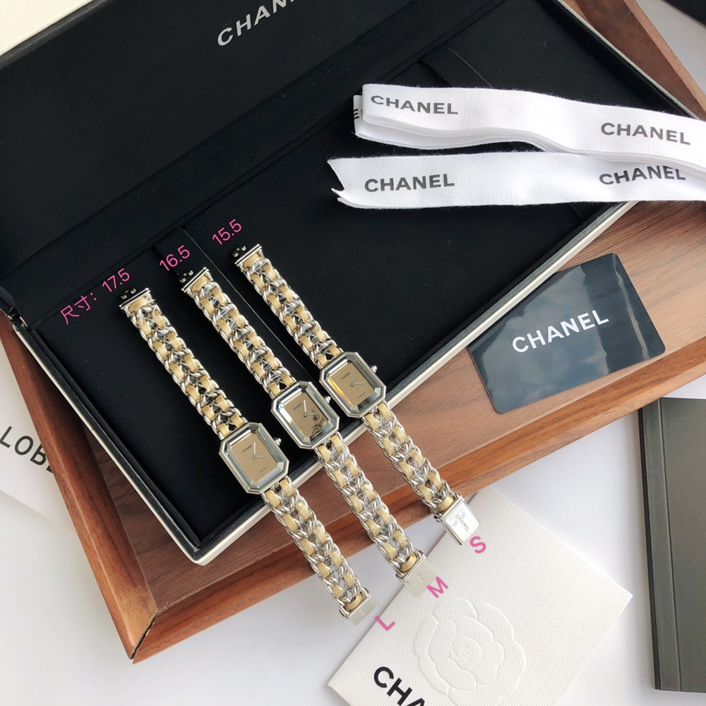 [샤넬] 샤넬 프리미에르 -  Chanel Premier H0001 GP – 19.7/23.6/26.1mm
