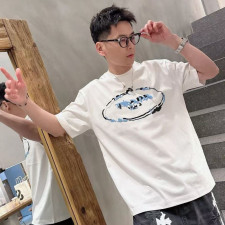 [프라다] PRADA 프라다 클라우드 자수 티셔츠