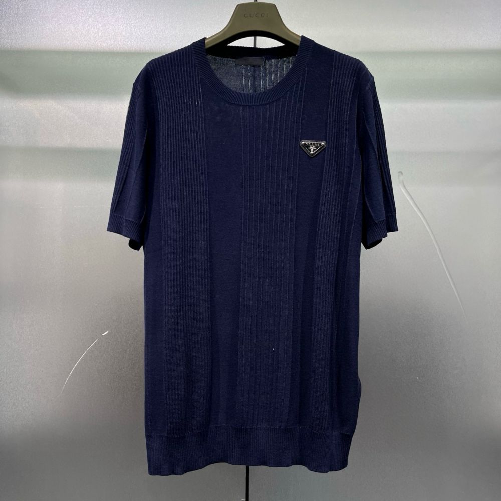 [프라다] PRADA 리미티드 니트 티셔츠