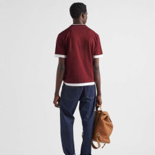 [프라다] PRADA 트라이앵글 페이크 투피스 티셔츠