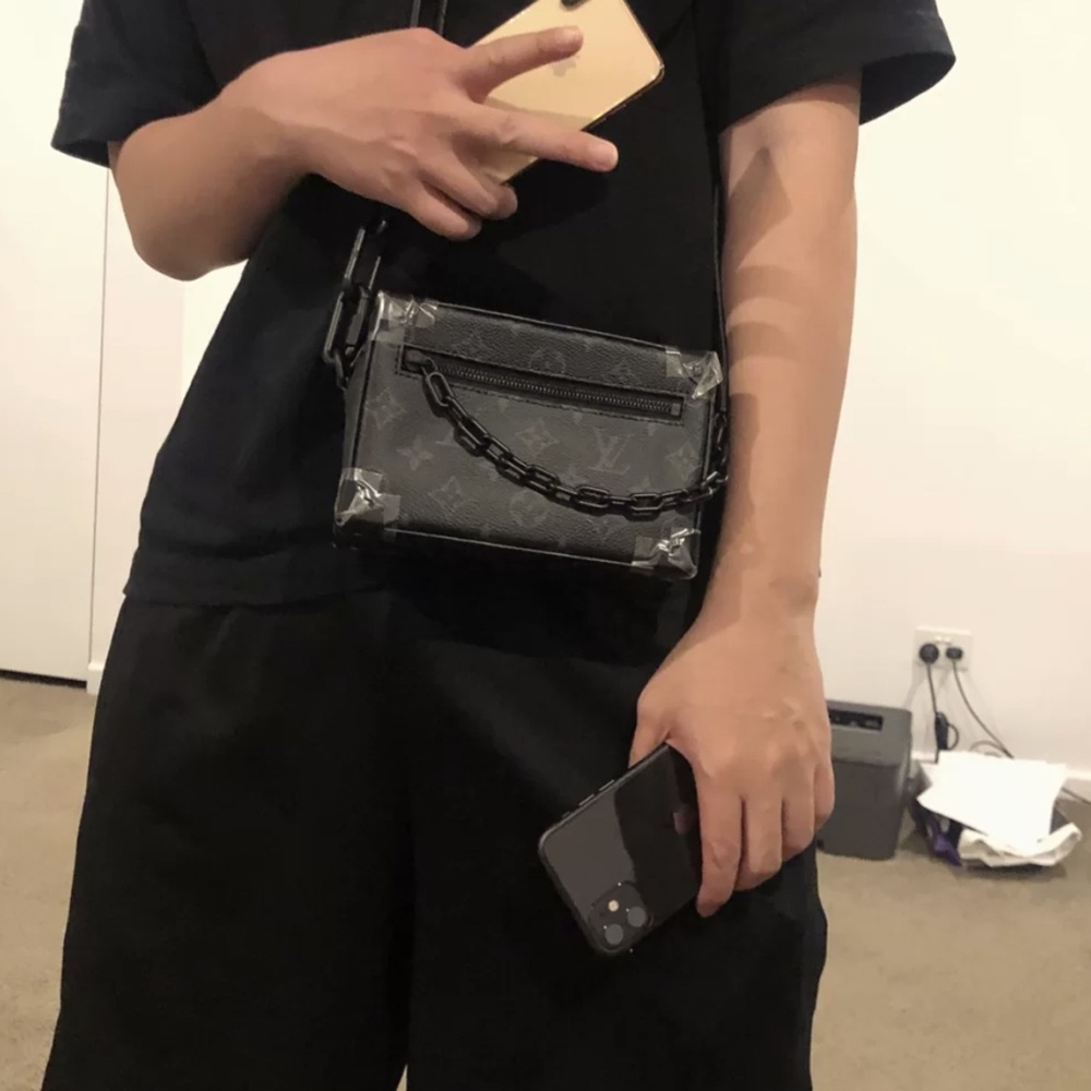 [루이비통] Louis Vuitton Handle Soft Trunk Monogram Shoulder Cross - 루이비통 M45935 핸들 소프트 트렁크 모노그램 숄더 크로스백 21.5 x 15 x 7cm  / 25cm