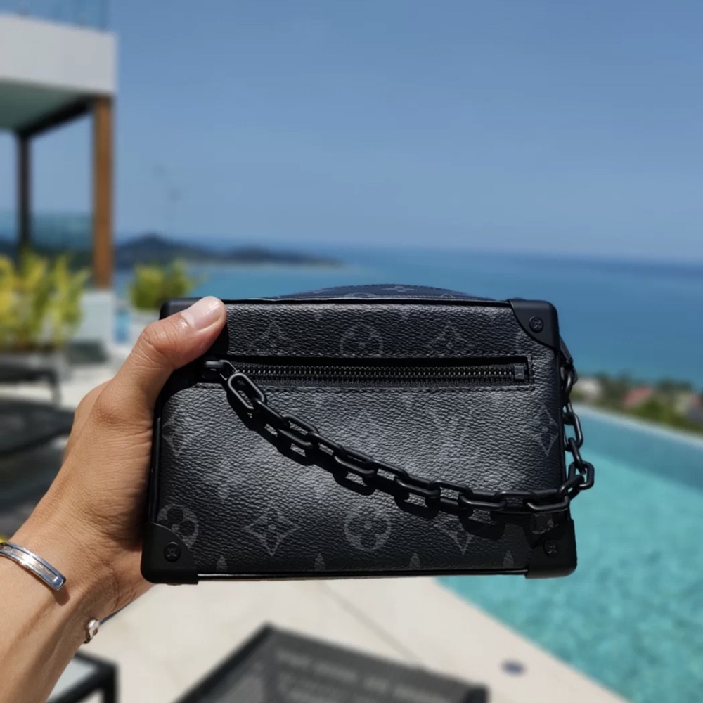 [루이비통] Louis Vuitton Handle Soft Trunk Monogram Shoulder Cross - 루이비통 M45935 핸들 소프트 트렁크 모노그램 숄더 크로스백 21.5 x 15 x 7cm  / 25cm