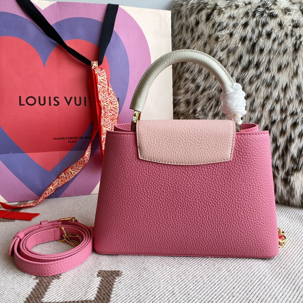 [루이비통] Louis Vuitton - 루이비통 capucines 카퓌신 탑핸들 MM (Medium) PM (Petit Medium) 카푸신 BB (Bebe)
