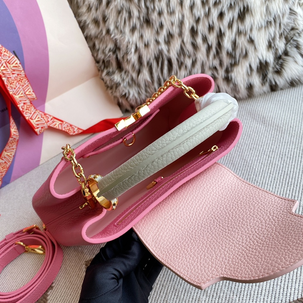 [루이비통] Louis Vuitton - 루이비통 capucines 카퓌신 탑핸들 MM (Medium) PM (Petit Medium) 카푸신 BB (Bebe)