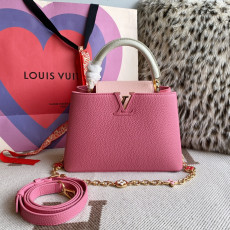 [루이비통] Louis Vuitton - 루이비통 capucines 카퓌신 탑핸들 MM (Medium) PM (Petit Medium) 카푸신 BB (Bebe)