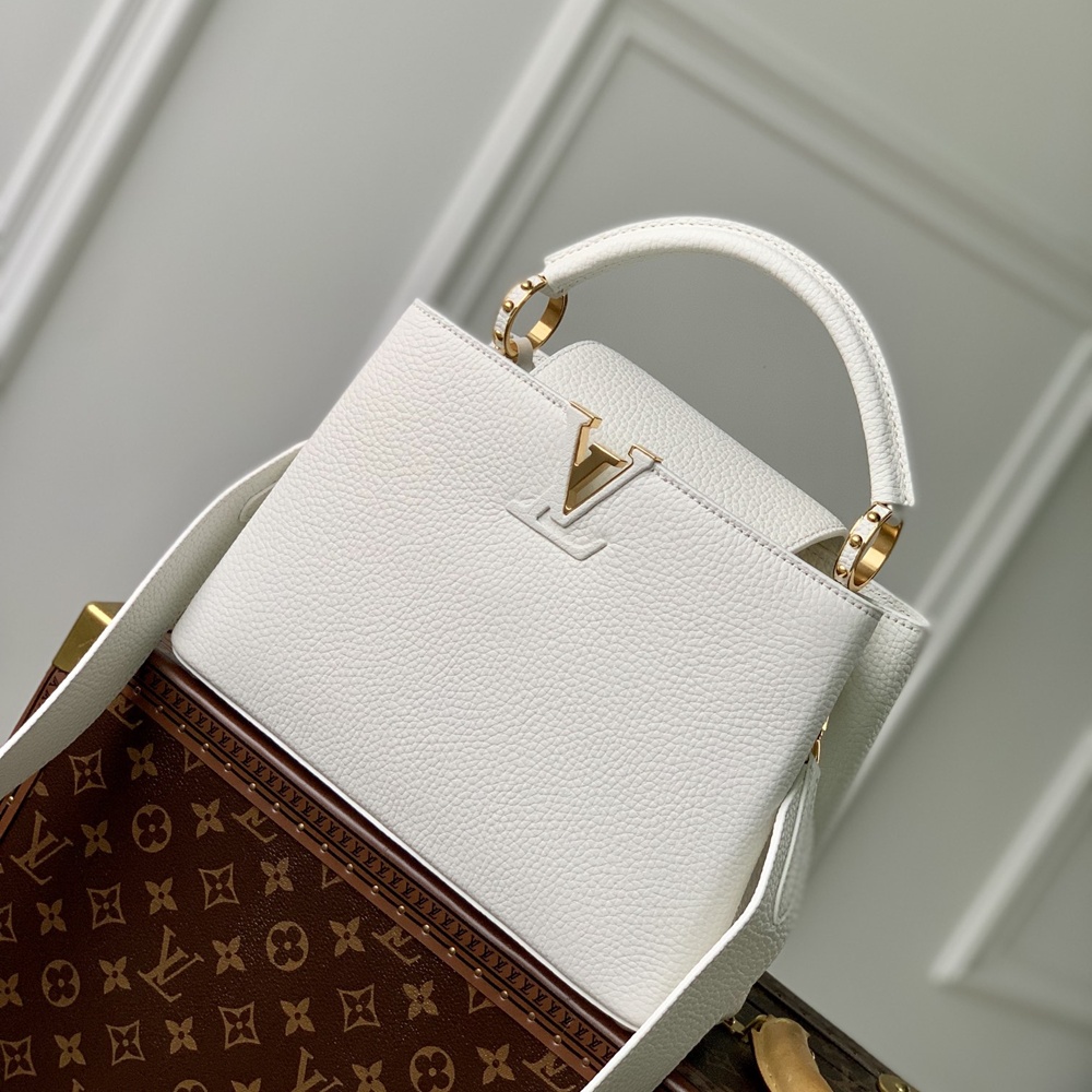[루이비통] Louis Vuitton - 루이비통 capucines 카퓌신 탑핸들 MM (Medium) PM (Petit Medium) 카푸신 BB (Bebe)