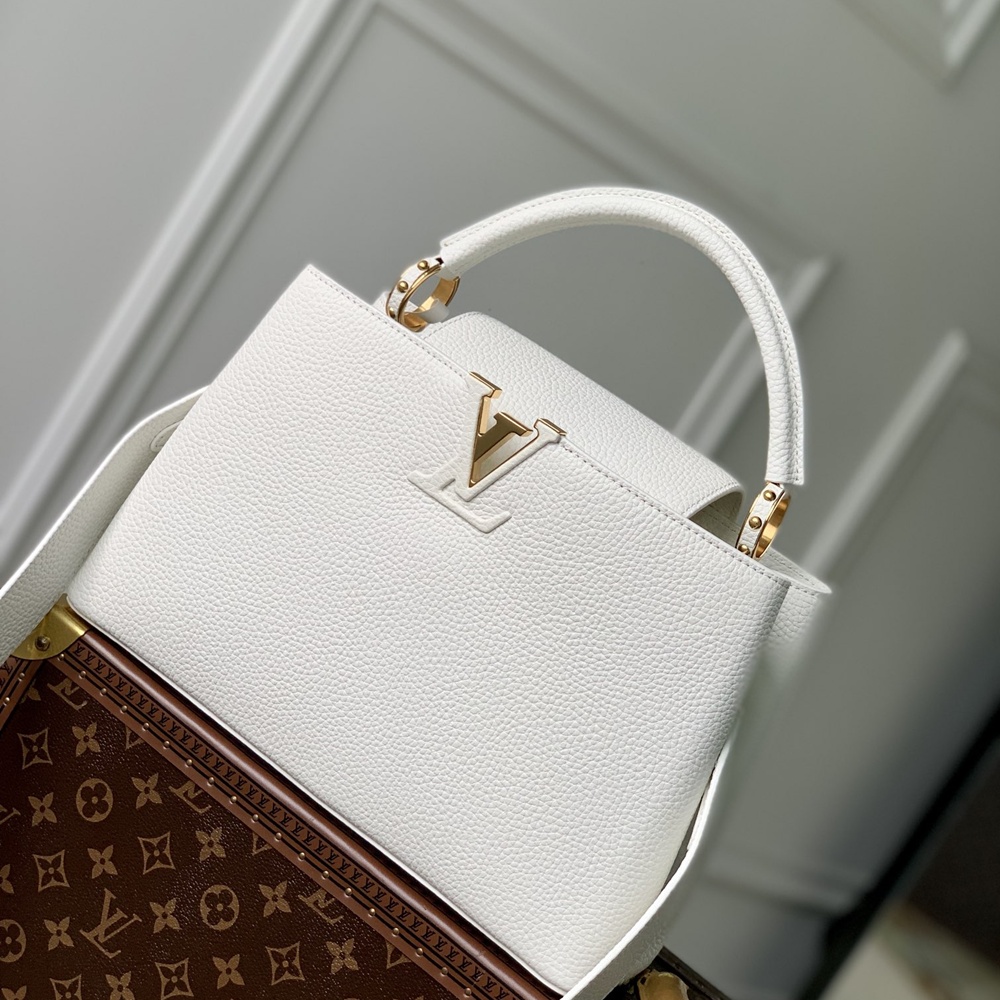 [루이비통] Louis Vuitton - 루이비통 capucines 카퓌신 탑핸들 MM (Medium) PM (Petit Medium) 카푸신 BB (Bebe)