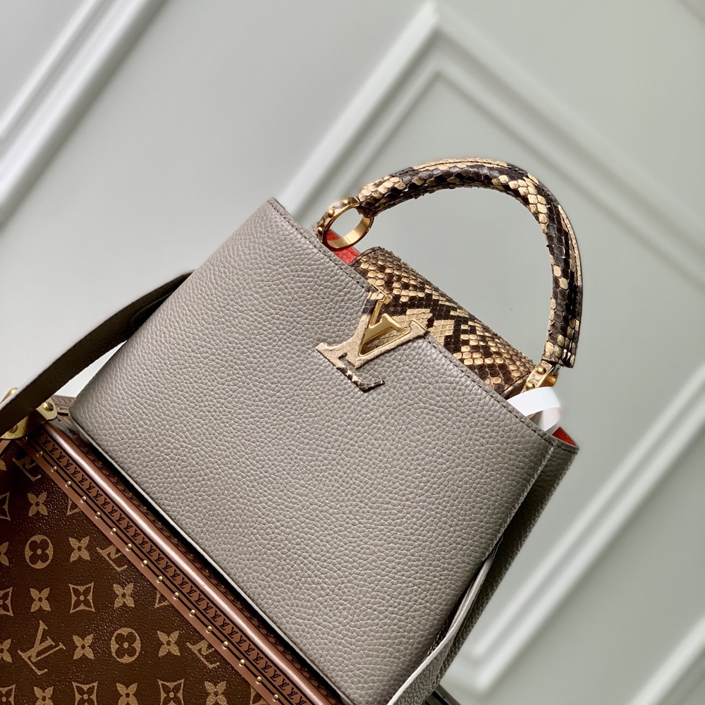 [루이비통] Louis Vuitton - 루이비통 capucines 카퓌신 탑핸들 MM (Medium) PM (Petit Medium) 카푸신 BB (Bebe)