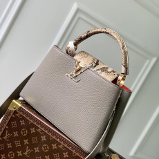 [루이비통] Louis Vuitton - 루이비통 capucines 카퓌신 탑핸들 MM (Medium) PM (Petit Medium) 카푸신 BB (Bebe)